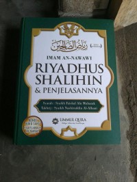 Riyadhusshalihin & Penjelasannya